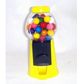 3-1/2"x3-1/2"x6" Yellow Gumball- Candy Dispenser Machine